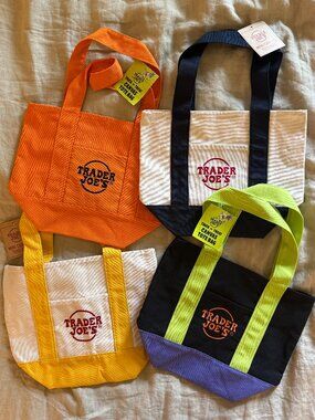 Trader Joe's Mini Totes $10 each